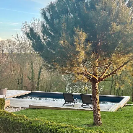 1h10 De Paris, Avec Piscine Chauffee Et Jacuzzi 빌라 Mainneville